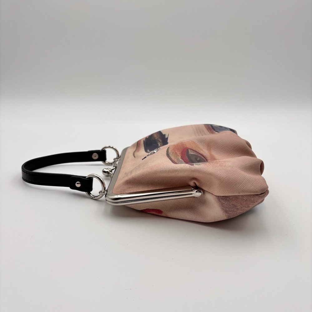 Vivienne Westwood Granny Bag Portrait Print Kiss Lock Clutch - Picture 3 of 7